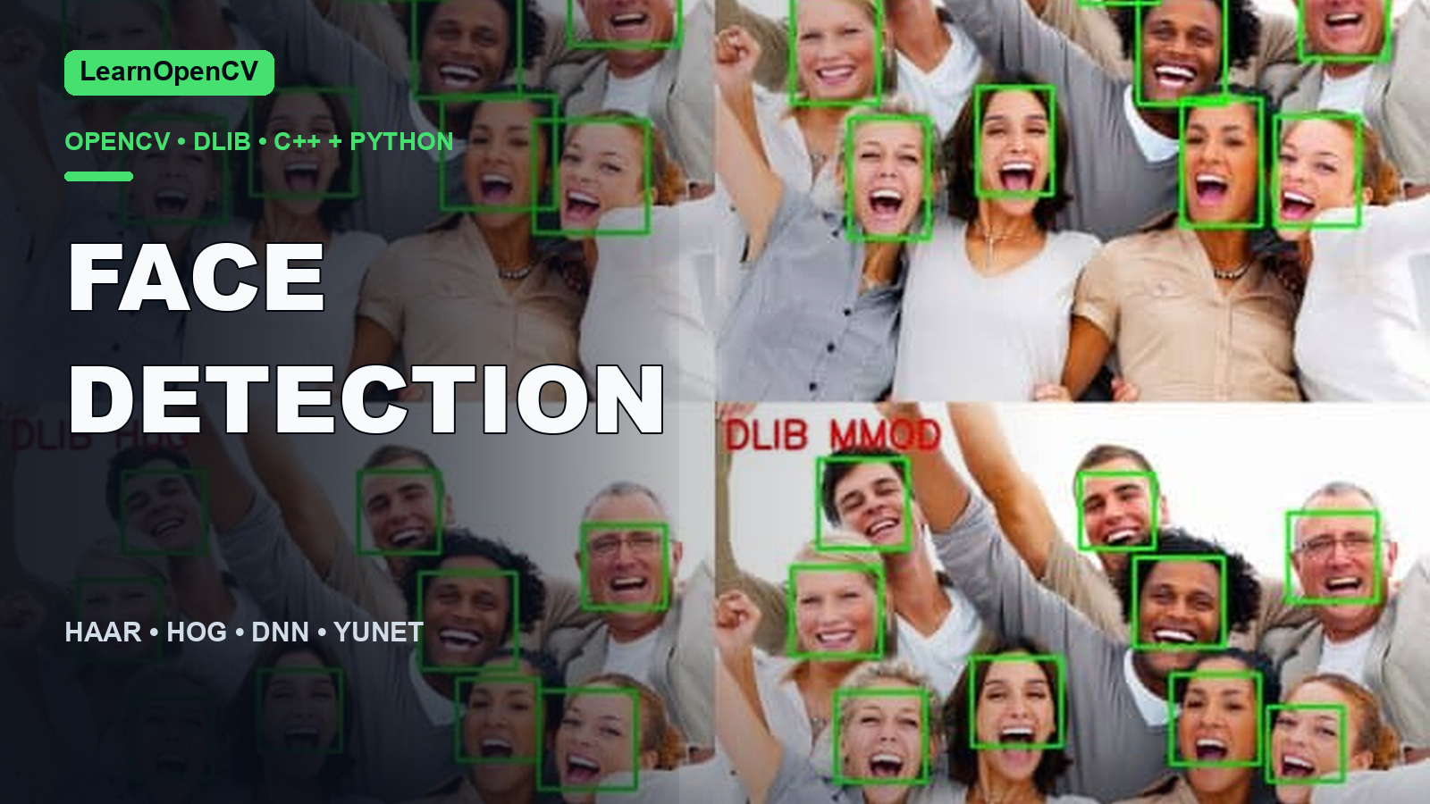 Face Detection - Dlib, OpenCV, and Deep Learning  C++ / Python  featured image