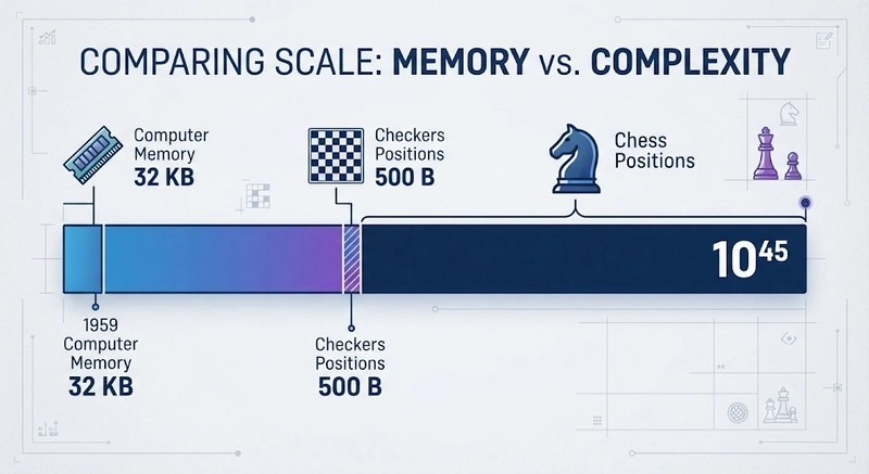 Memory size-comparison graphic